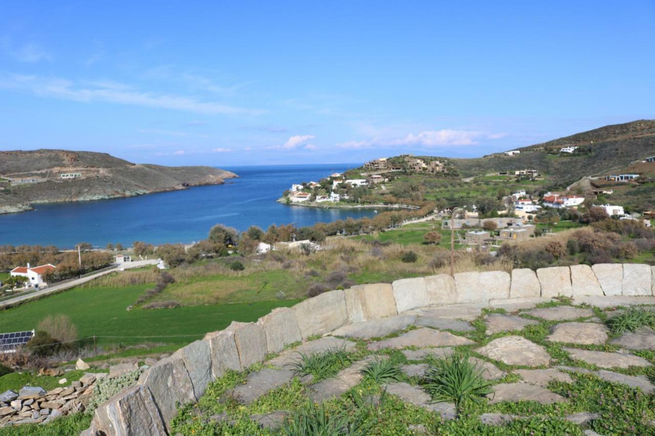 Avgoustis' Stone House Villa Otziás Exteriör bild