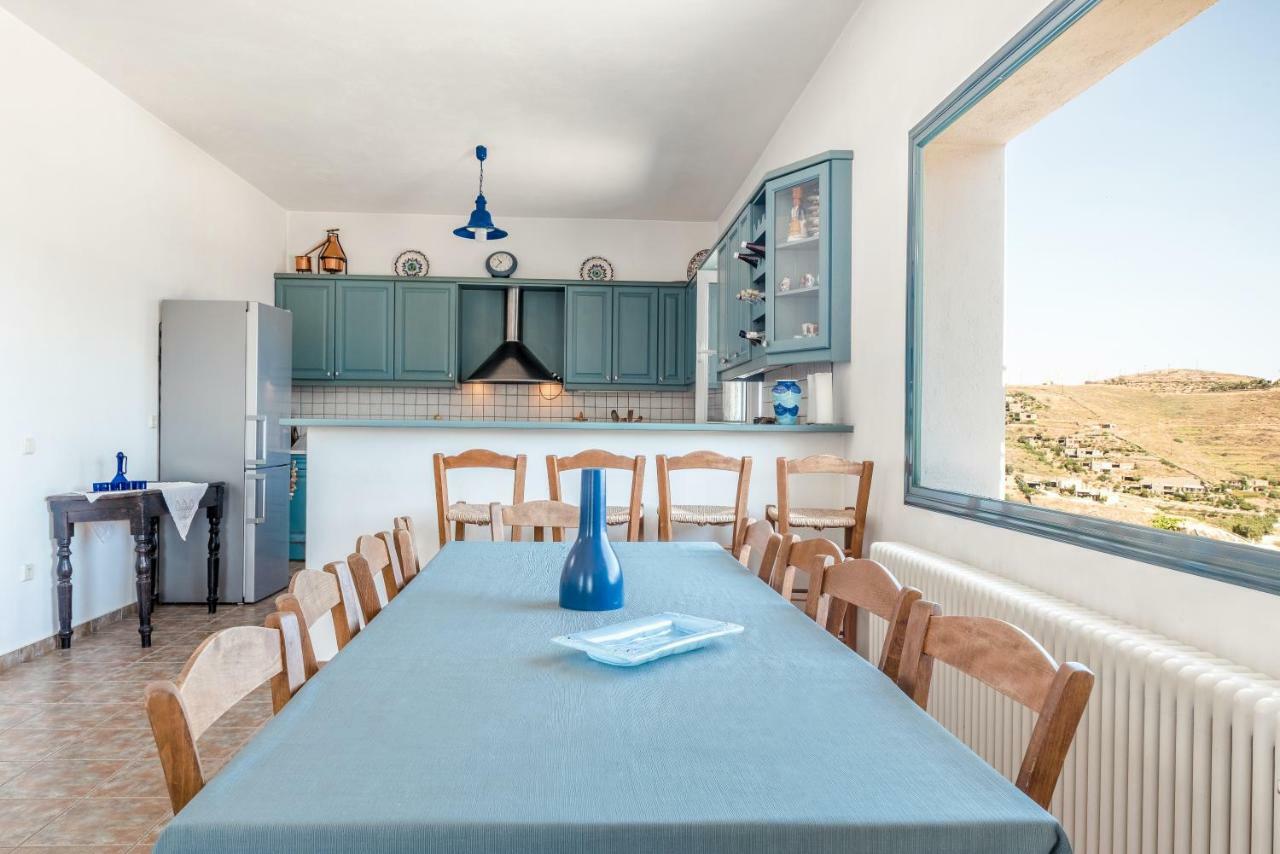 Avgoustis' Stone House Villa Otziás Exteriör bild